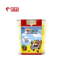 티티경인 클레이 점토 500g 벌크 1통 단색x100g, 주황