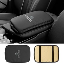 자동차 센터 콘솔 팔걸이 상자 보호 패드 모리스 차고 용 소프트 매트 높이 MG ZS HS GT GS ZX Energy, 01 Black