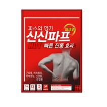 신신제약 신신 파프 핫 파스, 5개입, 16개