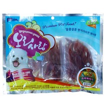 성장기 강아지 잇몸튼튼 쫄깃 오리 고기간식 2개 건강관리 가성비 애견음식