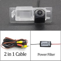 주차라인 룸미러Owtosin-HD 1280*720 어안 뷰 카메라 현대 소나타 NF 차량용 주차 모니터, 02 Camera with Filter