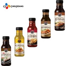[백설] CJ 백설 돈까스소스 돈카츠 돈가스 스테이크소스 칠리소스 머스타드소스 데리야끼소스, CJ백설허니머스타드소스320g
