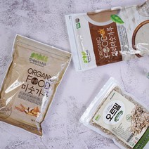 아침 식사대용 선식 귀리가루 국산 귀리 미숫가루 선식 유기농 오트밀 700g 400g, 2.유기농미숫가루