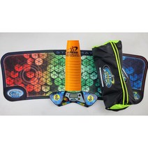 스피드스택스 컵 세트(오렌지컵 타이머 매트 가방) 스포츠스태킹, 컵 랜덤발송