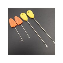 잉어 낚시 차드 헤어 장비 만들기 도구 스플라이싱 바늘 보일리 드릴 미끼 액세서리 터미널 태클 4 개, 한개옵션1, 03 145mm 2 pcs 95mm 2pc