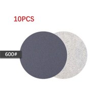 3인치 실리콘 카바이드 샌딩 디스크 10 개 습식/건식 패드 샌드페이퍼 240-10000 그릿 폴리싱 연마 공구, 04 600