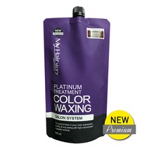 마이헤어스토리 뉴프리미엄 플래티넘 칼라왁싱 500ml, 오렌지, 1개
