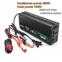 UPS 연속 전원 인버터 충전기 컨버터 3 상 충전 자동차 인버터 350W 500W 1000W DC 12V AC 220V, 220V(50HZ) + 범용