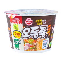오뚜기 오동통면 큰컵 100g, 1개