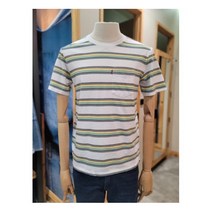 [리바이스] [W몰 ] 공용 Levis 포켓 스트라이프 반팔 티셔츠 29813M0101