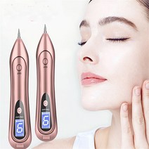 LCD 페이스 스킨 케어 포인트 펜 점 제거 다크 스팟 리무버 사마귀 태그 문신 도구 레이저 플라즈마 1 세트