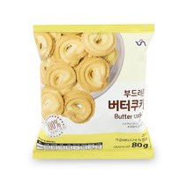 신흥 버터쿠키 80g, 1개