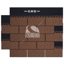 아스팔트슁글 지붕재 옥상 싱글 공사 육각 누수 방지, 죽은 나무 손바닥, 1개