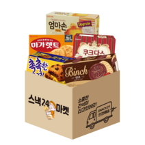 스낵24 나혼자쓱싹 5종 과자세트, 1세트, 과자 5p