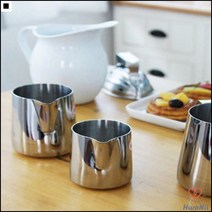 다양한사이즈 바리스타용 부드러운거품 영구적사용 부리형밀크컵 커피밀크컵, 대