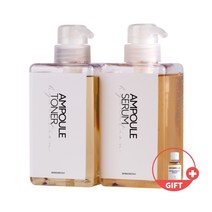 스킨도로시 대용량 어성초 토너 & 세럼 집중케어 세트 + 병풀 추출물 50ml