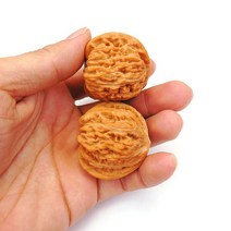 지압호두 손 마사지 호두 2pcs 바닥 운동 공 지압 공 코어 건강 공 공, 밝은 회색