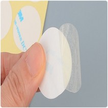 원형조각 양면테이프 재접착테이프 원형테이프, 30mm