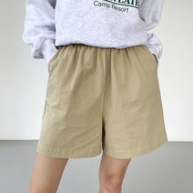 올데이 코튼 밴딩 숏팬츠