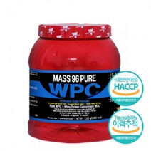 매스96 퓨어라인 천연감미료 농축 유청단백질 WPC 프로틴 헬스보충제 초코맛 1KG, 1개