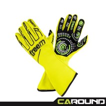 freem 레이싱 글러브 Senso 016 - FIA 인증(FIA공인), 형광노랑