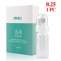 주름개선 리프팅 패치 목 눈가 입가 팔자주름 미백 아름다움 Hydra Derma 롤러 티타늄 Microneedle Dermaro, 01 1pc 0.25, [01] 1pc 0.25