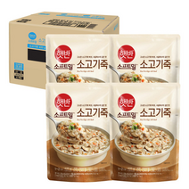 비비고 소프트밀 소고기죽 420g 4입, 소프트밀 소고기죽 420g x4입