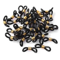 악세사리 부자재 DIY 50100150pcs 매력 안경 체인 실리콘 고무 링 미끄럼