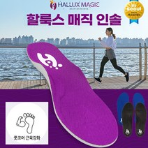 할룩스 매직 골프 깔창 에어인솔 1세트, XL (270mm~280mm), 반타블랙