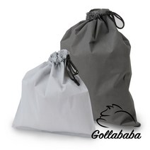 부직포가방 분리수거 재활용 여행 정리 22L/35L, 35L