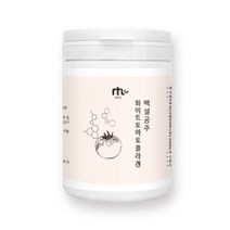 화이트 토마토 분말 가루 먹는 자외선차단제 하얀토마토 먹는법 엘라스틴 히알루론산 화이트닝, 100g_2통