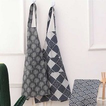북유럽풍 세려니 에이프런 4종 앞치마 - 3호 파도 물결(662-683-684-687-688-689-690-691)