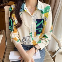 드로잉 블라우스 하늘비즈 C10 E445J179