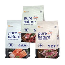 퓨어네이쳐 그레인프리 눈물 관절 피부 사료 1.2kg/2.4kg, 02.연어와 감자 1.2kg