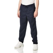 보스 BOSS 남성용 드로스트링 바지 올리브 그린. 725531