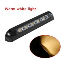 미니카라반 RV LED 천막 포치 라이트 12V24V 방수 모터홈 캐러밴 인테리어 벽 램프 조명 바 밴 캠핑카 트레일러 외부 150938, CHINA, LED Warm White 2