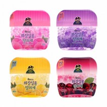 [산도깨비] 화장실용 탈취제 4가지향 300g, 레몬향