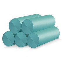 분해성 쓰레기 봉투 가정용 두꺼운 주방 욕실 소비자 및 퇴근용 기숙사 cialplastic 가방 일회용 색상 비닐 쓰레기통 라이너 플라스틱 48 3 x 58 4cm(19 23인치), Blue Degrade Garbage Bags