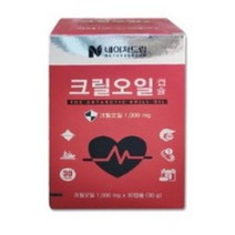 네이처드림 크릴오일 캡슐 1000mg, 60정, 4개