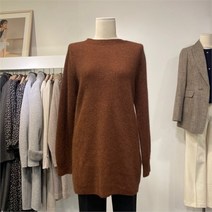 [올리비아로렌(아울렛)] 올리비아로렌 SH02 메탈사 라쿤소재 홀가먼트 니트 풀오버 VOC