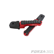 BIKI 혼다 포르자 300 350 텐덤 스텝 18~ 21 22 23년 레드 리어 발판 튜닝