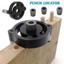 천공기 Wood Panel Puncher Hole Locator Self Centering Position Measuring Drilling Woodworking, 한개옵션0