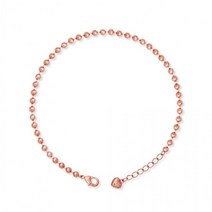 14K도금 로즈골드 베이직 볼체인 발찌