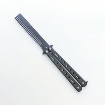 수공구원피스 CNC EDC 전술 칼 자동 Jackknife Standoff 2 나비 나이프 접이식 넥타이 Balisong 교육 핸드, 02 A02  Black