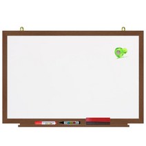 영남칠판 자석 화이트보드 240x120cm, 월넛