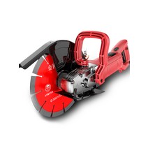도로 벽 커팅기 콘크리트 대형 모놀리식 석재 절단기, 6500W 톱날 3종 깊이 13cm