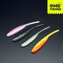 오마이갓피싱 칙칙폭폭 3인치 미드웜 미드스트롤링 배스 송어웜 미드미노우, CCPP-10