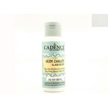 헤리티지공예 CADENCE 베리쵸키 글라스 데코 울트라 매트 물감 59ml (무광 수성 유리 글라스 포슬린 물감), 1.화이트(CG1331)