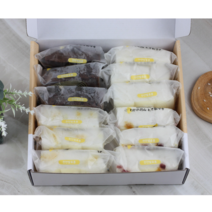 이천기정떡 4종 혼합기정떡, 12팩입 1.2kg 1박스, 4종혼합기정떡, O