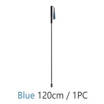 장비 스키 폴대 등산 HEALING 접이식 초경량 카본 하이킹 스틱 트레킹 폴 워킹 노르딕 워크 115g, blue 120 cm 1 pc